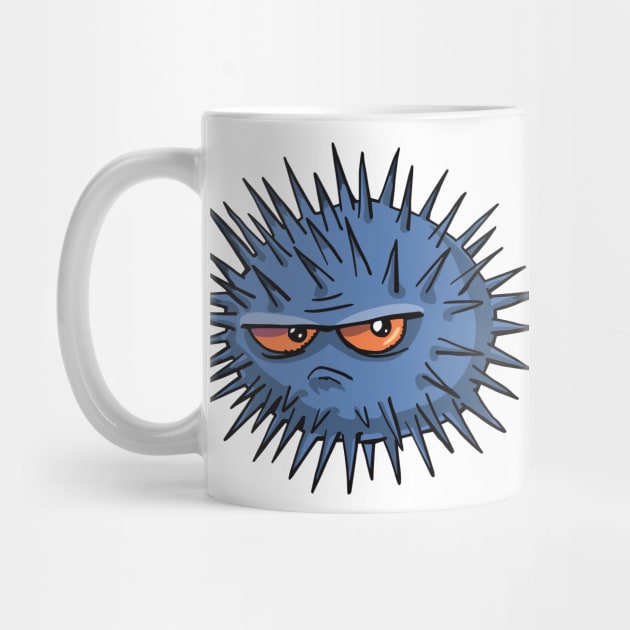 angry sea urchin by duxpavlic